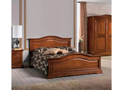 Tweepersoonsbed Italiaanse meubels Luxe bedframe Hout Slaapkamer Nieuw