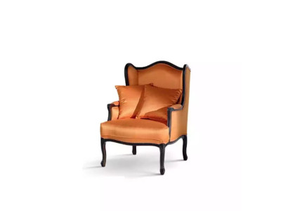 Klassieke fauteuil bank 1 zitter ontwerp textielbanken gestoffeerd nieuw