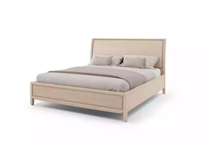 Tweepersoonsbed Bedden Slaapkamer Designbedden Meubels Massief Hout Bed Nieuw