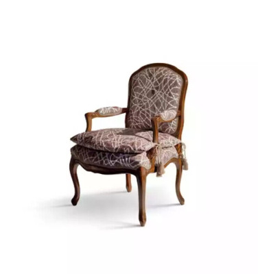 Fauteuil Ontwerp Bank Luxe Bank Relax Textiel Lounge Club Zitplaats