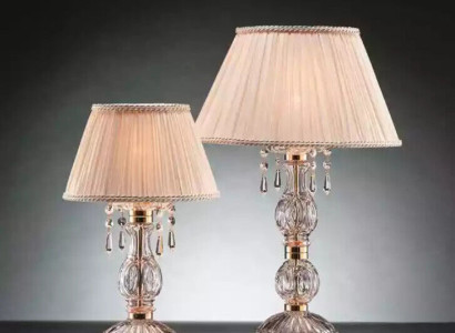 Antieke stijl tafellamp lampen kroonluchter kristal tafellampen lamp