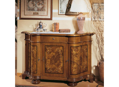 Laden houten kast dressoir meubel commode sideboard kast klassiek nieuw