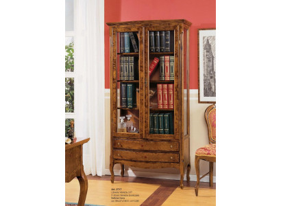 Woonkamer vitrinekast boekenplank dressoir klassieke meubels houtrekken hout Woonkamer vitrinekast boekenplank dressoir klassieke meubels houtrekken hout