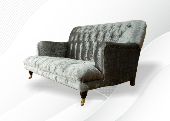 Bankstel 2-delige set Design Chesterfield Bank Gestoffeerde Banken Bank Modern Luxe Nieuw