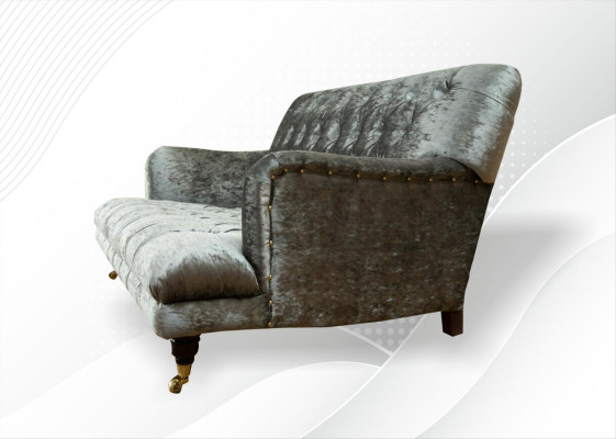 Bankstel 2-delige set Design Chesterfield Bank Gestoffeerde Banken Bank Modern Luxe Nieuw