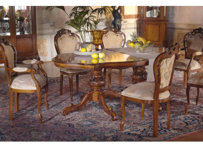 Klassieke luxe tafel houten tafels barok rococo decor antieke stijl eet woon