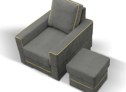 Bankstel 1 zits bank Designer textielbanken stofferen Nieuw Moderne fauteuil