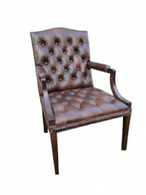 Antieke Troon Koning Chesterfield Fauteuil Imitatie 1500 Riddersstoel Bank Sofa