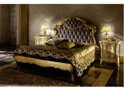 Klassiek bed Luxe bedden Chesterfield slaapkamer hotel barok meubilair Nieuw